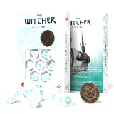 Kockák WItcher  - Ciri (fehér-zöld)