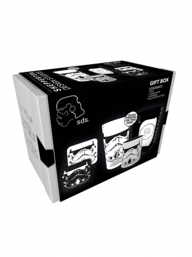 Star Wars ajándék csomag - Original Stormtrooper (bögre, pohár, poháralátét)