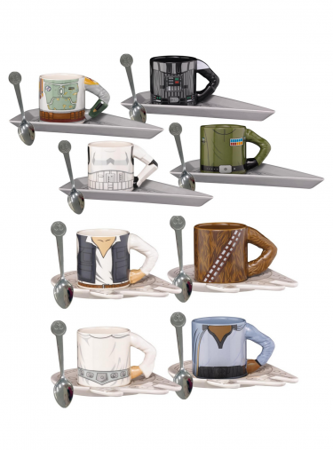 Espresso csésze szett Star Wars - Rebel + Empire