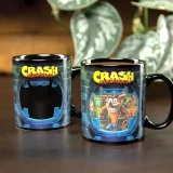 Crash Bandicoot bögre- Crash Bandicoot (hőre változó)