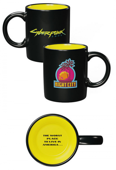 Cyberpunk 2077 bögre - Night City