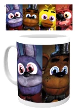 Five Nights at Freddys bögre - Faces