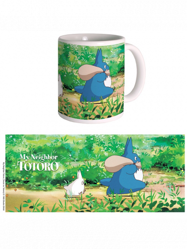 Bögre Ghibli - Totoro Blue and White (My Neighbor Totoro)