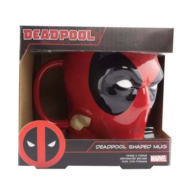 Bögre Marvel - Deadpool Mask (3D)
