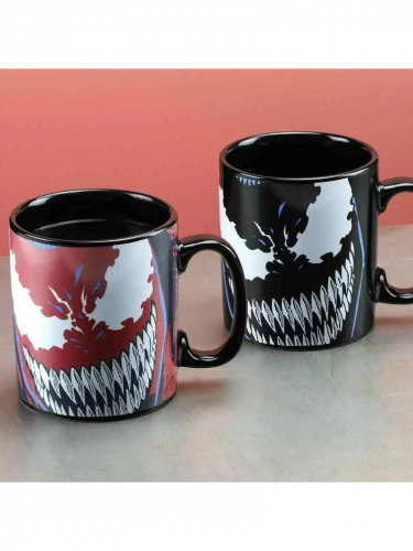 Marvel bögre - Venom XL (hőre változó)