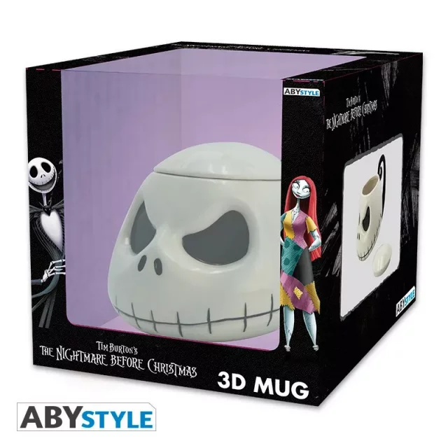 Bögre Nightmare Before Christmas - Jack Skellington 3D