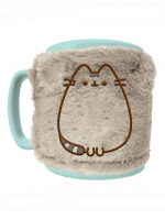 Bögre Pusheen - Fuzzy Cosy (+ plüss borítás)