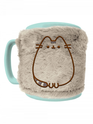 Bögre Pusheen - Fuzzy Cosy (+ plüss borítás)