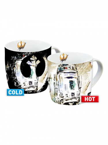 Bögre Star Wars - R2-D2 (hőre változó)