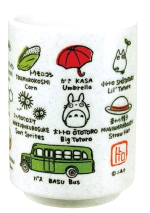 Bögre Ghibli - Totoro Japanese Tea Cup (My Neighbor Totoro)
