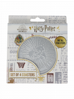 Poháralátétek Harry Potter - Embossed (4 db)