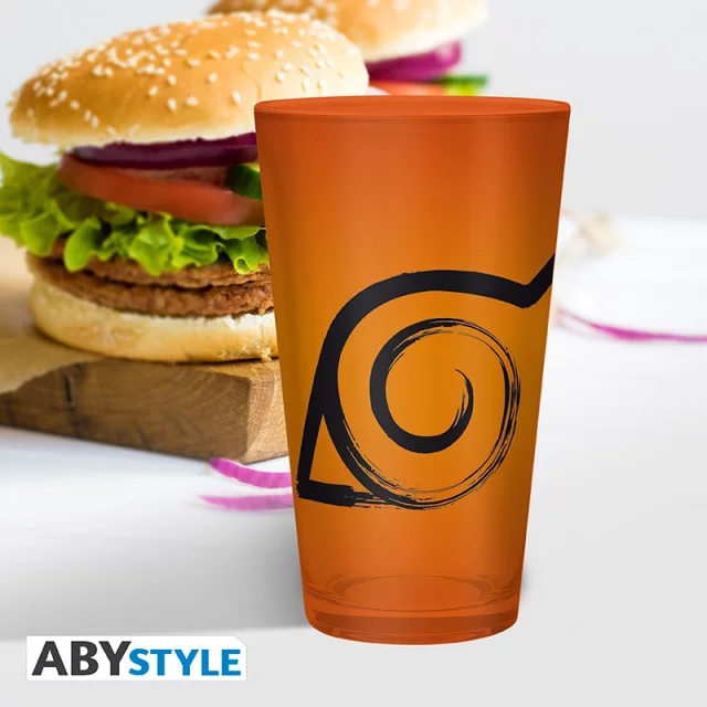 Sklenice Naruto Shippuden - Konoha & Seal