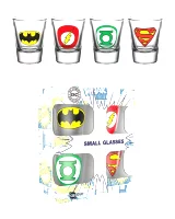 DC Comics feles poharak- Logos