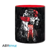 Hrnek Assassin's Creed - Crest Black & Red