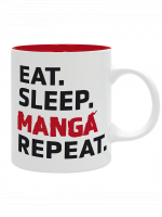 Bögre Eat Sleep Manga Repeat