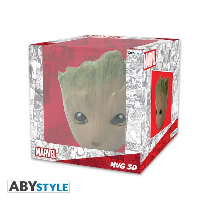 Bögre Guardians of the Galaxy - Groot 3D - Marvel