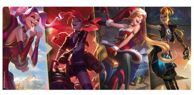 Hrnek League of Legends - Jinx Skins