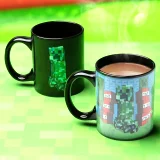 Bögre Minecraft - Creeper (hőre változó)