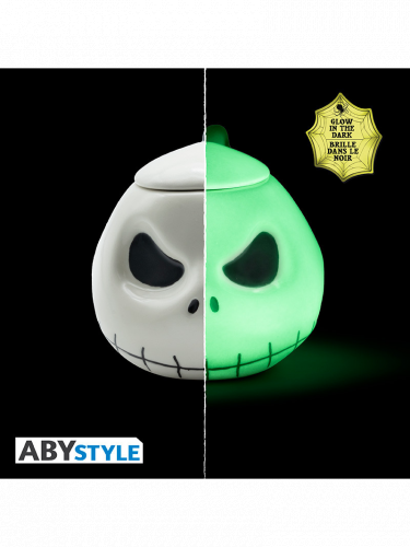 Bögre Nightmare Before Christmas -  Jack Glow in the dark