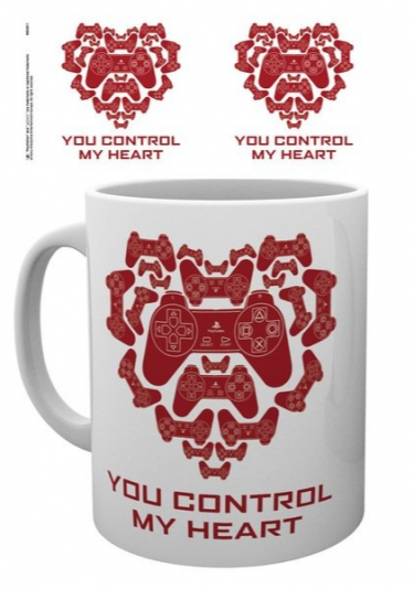 Bögre PlayStation - You control my heart