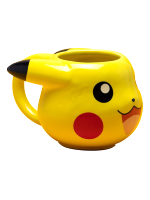 Bögre Pokémon - Pikachu 3D