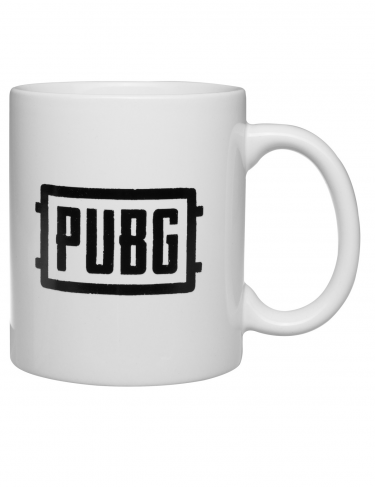 Bögre PUBG - Logo (fehér)