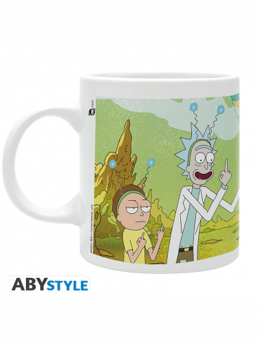 Bögre Rick and Morty - Peace Among Worlds