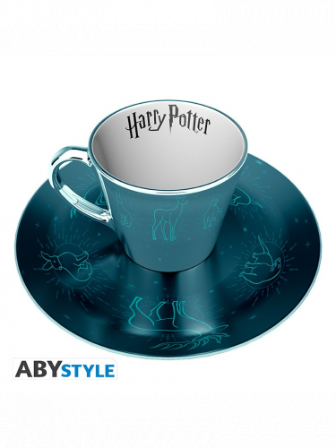 Bögre csészealjjal Harry Potter - Patronus