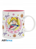 Bögre Sailor Moon - Sailor Moon & Luna (változó)