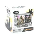Bögre Star Wars: The Mandalorian - Mandalorian (hőre változó) - Változó bögre