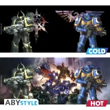 Bögre Warhammer 40,000 - Ultramarine & Black Legion (hőre változó) - Változó bögre