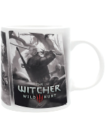 Bögre The Witcher - Geralt, Ciri and Yennefer