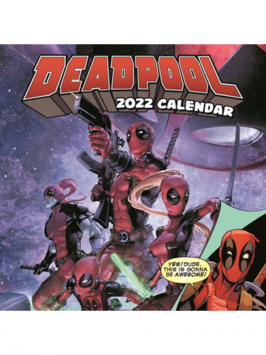 Naptár Deadpool 2022