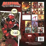 Naptár Deadpool 2022 - Marvel