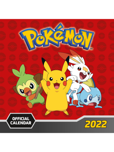 Naptár Pokémon 2022