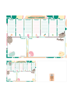 Naptár Pusheen - Cute (heti tervező)