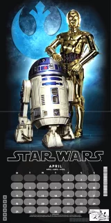 Naptár Star Wars Classic 2022