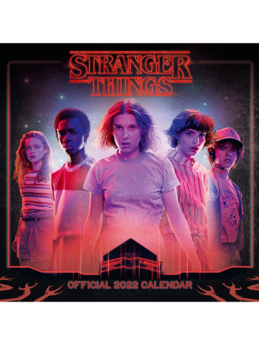 Naptár Stranger Things 2022