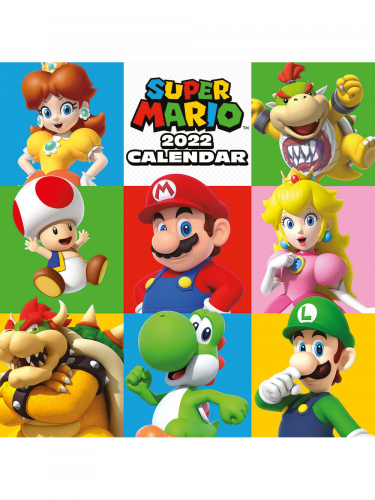 Naptár Super Mario 2022
