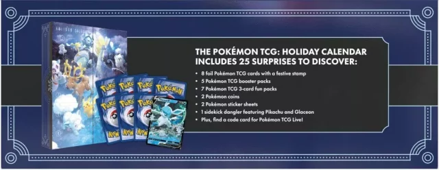 Kártyajáték Pokémon TCG - Adventní kalendář 2023