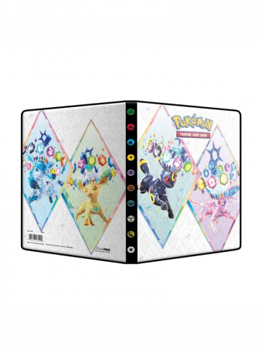 Kártya album Pokémon - Scarlet & Violet Prismatic Evolutions 4-Pocket Binder (80 kártya)