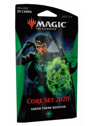 Kártyajáték Magic: The Gathering 2020 - Green Theme Booster (35 karet)