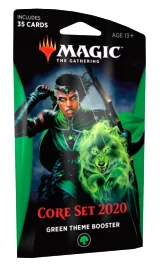 Kártyajáték Magic: The Gathering 2020 - Green Theme Booster (35 karet)