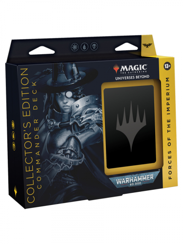 Kártyajáték Magic: The Gathering Universes Beyond: Warhammer 40,000 - Forces of the Imperium Collector's Edition (Commander Deck)