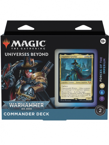Kártyajáték Magic: The Gathering Universes Beyond: Warhammer 40,000 - Forces of the Imperium (Commander Deck)