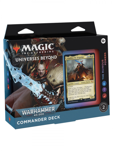 Kártyajáték Magic: The Gathering Universes Beyond: Warhammer 40,000 - The Ruinous Powers (Commander Deck)