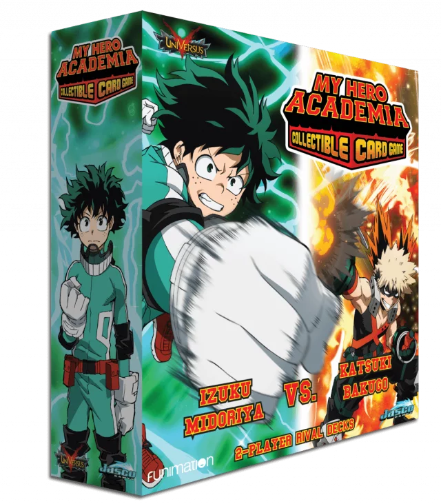 Karetní hra My Hero Academia - Izuku Midoriya vs. Katsuki Bakugo 2-Play Rival Decks