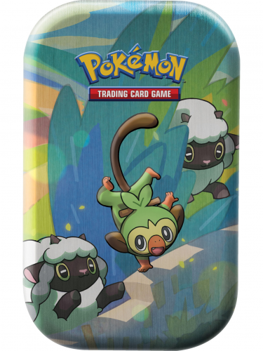 Kártyajáték Pokémon TCG - Galar Pal Mini Tin: Grookey & Wooloo