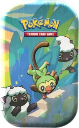 Kártyajáték Pokémon TCG - Galar Pal Mini Tin: Grookey & Wooloo