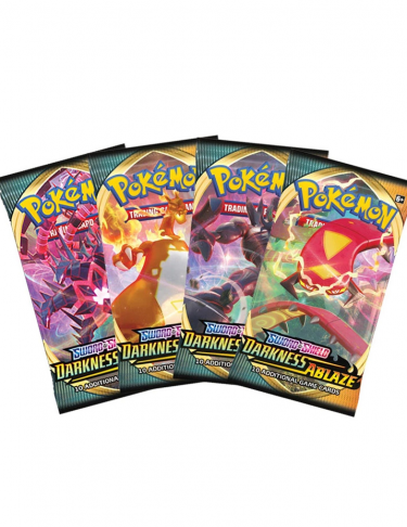 Kártyajáték Pokémon TCG: Sword and Shield Darkness Ablaze (10 karet)